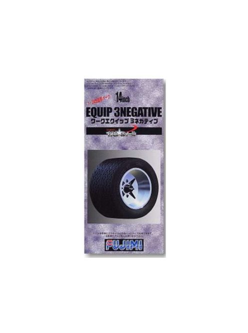 Fujimi - 47 14inch Equip 3 Negative Wheels and Tires set of 4