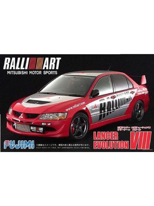 Fujimi - Mitsubishi Lancer Evolution Vii