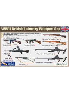 Gecko Models - 1/16 WWII British Infantry Weapon Set - Gecko