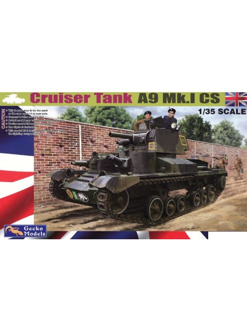 Gecko Models - Cruiser Tank Mk. I CS, A9 Mk. ICS