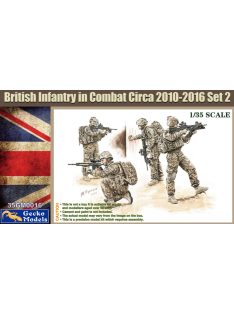 Gecko Models - British Infantry in Combat 2010-16 Set 2