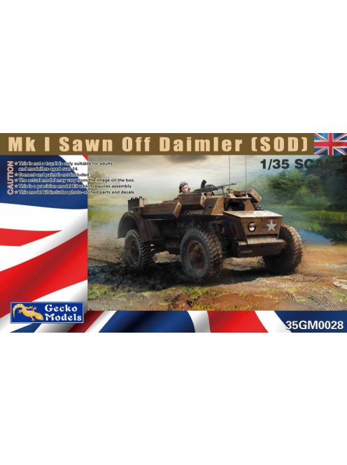 Gecko Models - Mk 1 Sawn Off Daimler (SOD)