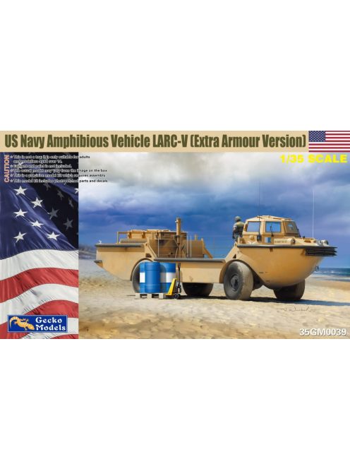 Gecko Models - USN Amph. Vehicle LARC-V (Extra Armour Version)