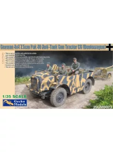   Gecko Models - German 4x4 7,5cm Pak40 Anti-Tank Gun Tractor C8