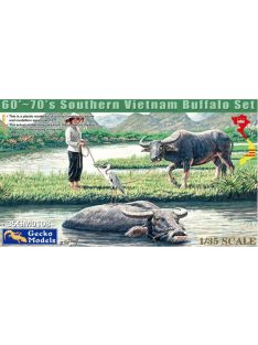   Gecko Models - 60's-70's Southern Vietnam Buffalo Set