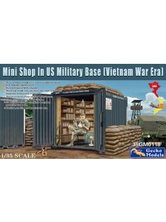   Gecko Models - 1/35 Mini shop in US military base Vietnam War - Gecko