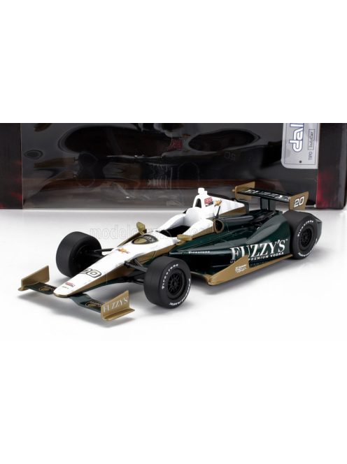 Greenlight - CHEVROLET TEAM ED CARPENTER FUZZY'S VODKA RACING N 20 INDIANAPOLIS INDY 500 INDYCAR SERIES 2012 ED CARPENTER GREEN WHITE GOLD