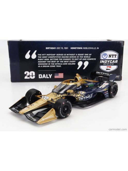 Greenlight - Chevrolet Team Ed Carpenter Racing N 20 Indianapolis Indy 500 Indycar Series 2023 C.Daly Blue Gold