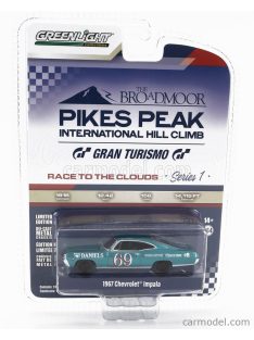   Greenlight - Chevrolet Impala N 69 1967 Pikes Peak International Hill Climb Green Met