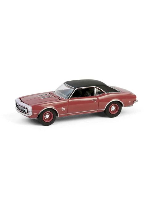 Greenlight - 1:64 1968 Chevrolet Camaro SS 396 - Cordova Maroon Solid Pack - GreenLight Muscle Series 29 - GreenLight