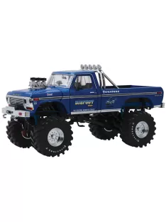   Greenlight - 1:18 1974 Ford F-250 Monster Truck with 48-Inch Tires - Evergreen - Bigfoot #1 - Kings of Crunch - GreenLight