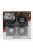 Greenlight - ACCESSORIES SET 4X RUOTE - 4X WHEELS FIRESTON BIGFOOT BLACK SILVER