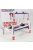 Greenlight - Accessories Bf Goodrich Garage Set Officina - Ponte Sollevatore Auto - Four Post Lift White Orange