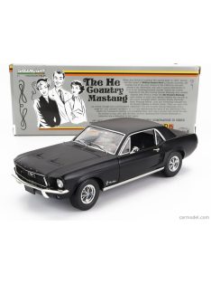   Greenlight - Ford Usa Mustang Coupe 1968 - The He Country Mustang Black