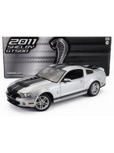   Greenlight - FORD USA MUSTANG GT500 COBRA COUPE 2011 SILVER BLACK