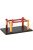 Greenlight - ACCESSORIES BUSTED KNUCKLE GARAGE SET OFFICINA - PONTE SOLLEVATORE AUTO - FOUR POST LIFT YELLOW BROWN