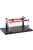 Greenlight - ACCESSORIES STANDARD OIL GARAGE SET OFFICINA - PONTE SOLLEVATORE AUTO - FOUR POST LIFT BLUE WHITE RED