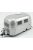 Greenlight - TRAILER ROULOTTE CARAVAN AIRSTREAM BAMBI 1960 MATT SILVER