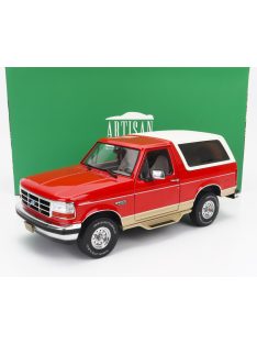   Greenlight - FORD USA BRONCO 1994 - EDDIE BAUER EDITION RED GOLD WHITE