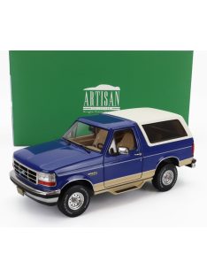   Greenlight - FORD USA BRONCO EDDIE BAUER EDITION 1996 BLUE WHITE