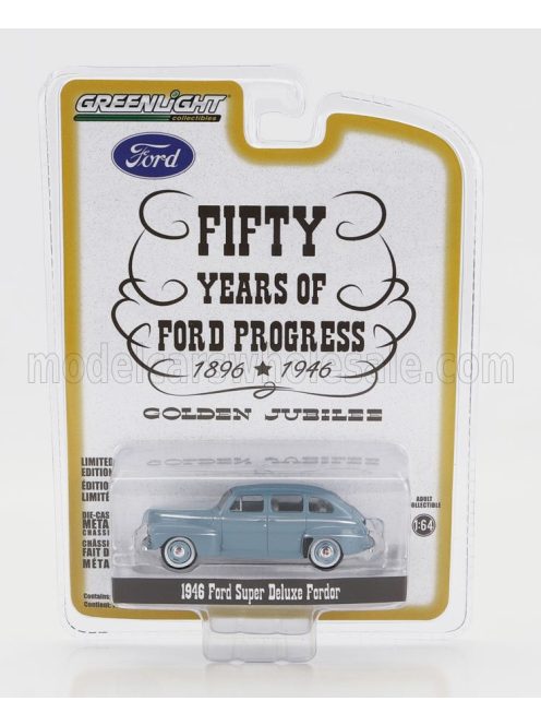 Greenlight - FORD USA SUPER DELUXE 1946 LIGHT BLUE