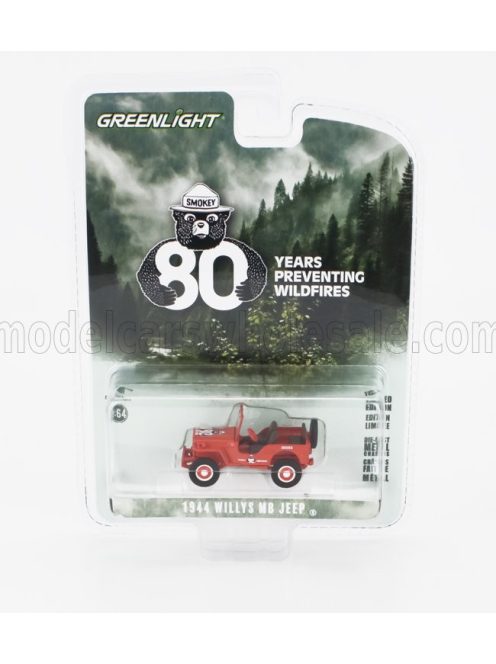 Greenlight - JEEP WILLYS MB OPEN 1944 RED