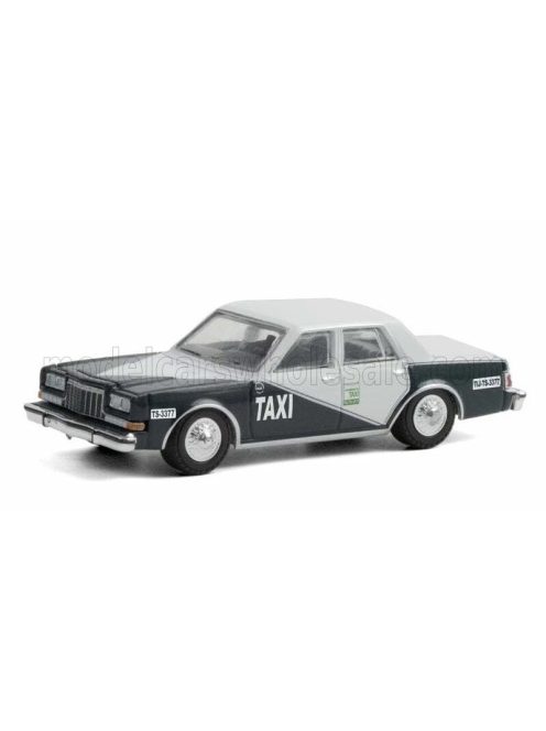 Greenlight - DODGE DIPLOMAT TIJUANA MEXICO TAXI 1984 2 TONE GREY