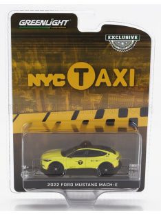   Greenlight - FORD USA MUSTANG MACH-E NCY TAXY 2022 YELLOW BLACK