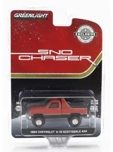   Greenlight - CHEVROLET K-10 PICK-UP SCOTTSDALE 4x4 1984 ORANGE