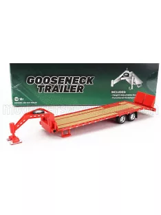   Greenlight - TRAILER TRAILER PIANALE FOR TRUCK - RIMORCHIO RED