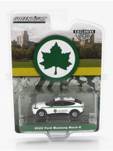   Greenlight - FORD USA MUSTANG MACH-E NYCD OF PARKS 2023 WHITE GREEN