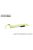 Greenlight - 1:64 Gooseneck Trailer - Lime Green with Red and White Conspicuity Stripes (Hobby Exclusive) - GreenLight
