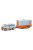 Greenlight - 1:64 Ford Club Wagon Gulf Oil with Enclosed Car Hauler 1972 - Hitch & Tow Series 20 - GREENLIGHT