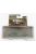 Greenlight - Nissan Patrol With 1/4 Ton Cargo Trailer 1972 Green