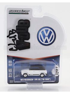   Greenlight - VOLKSWAGEN TYPE 181 THING CABRIOLET CLOSED 1973 WHITE BLACK