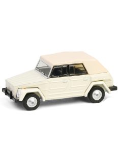   Greenlight - 1:64 1973 Volkswagen Type 181 “The Thing” - Beige with Tan Soft Top Solid Pack - Club Vee-Dub Series 20 - GreenLight