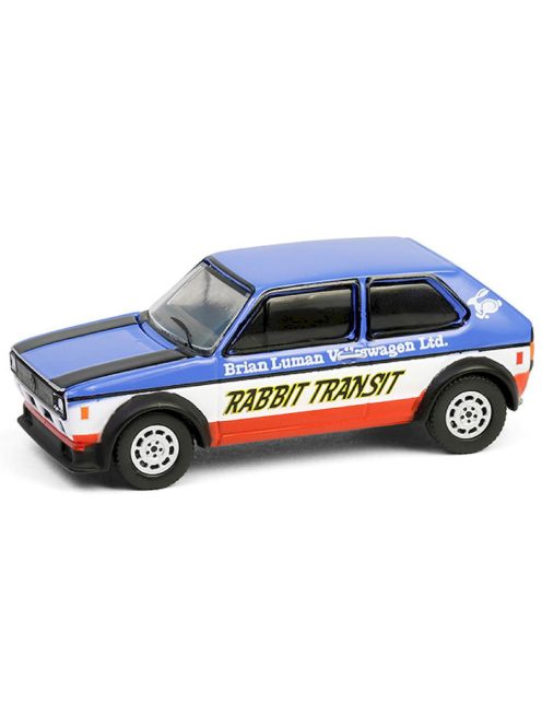 Greenlight - 1:64 1980 Volkswagen Rabbit GTI Widebody - Rabbit Transit Solid Pack - Club Vee-Dub Series 20 - GreenLight