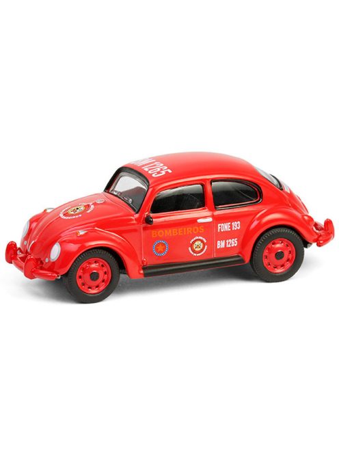 Greenlight - 1:64 Volkswagen Classic Beetle - Corpo de Bombeiros da Polícia Militar Solid Pack - Club Vee-Dub Series 20 - GreenLight