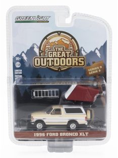 Greenlight - FORD USA BRONCO XLT 1996 CREAM WHITE