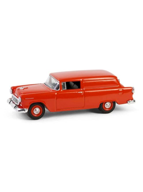 Greenlight - 1:64 1955 Chevrolet Sedan Delivery “First in Appearance and Performance” Solid Pack - Vintage Ad Cars Series 11 - GreenLight