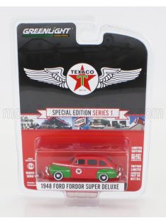   Greenlight - FORD USA FORDOR SUPER DELUXE TEXACO 1948 RED GREEN
