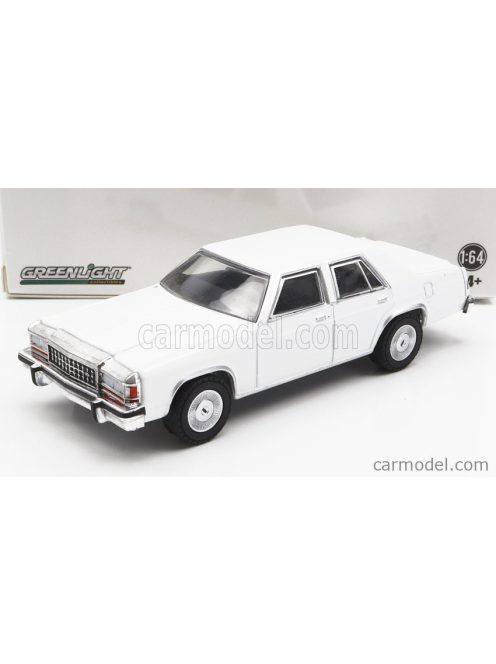 Greenlight - Ford Usa Crown Victoria Ltd Police 1980 White