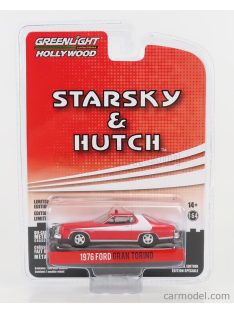   Greenlight - Ford Usa Gran Torino Coupe 1976 - Starsky & Hutch Red White