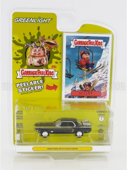 Greenlight - FORD USA MUSTANG COUPE 1968 - GARBAGE PAIL KIDS BLACK