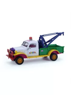   Greenlight - 1945 Dodge Power Wagon Wrecker - Wrecking Bill Solid Pack - Garbage Pail Kids Series 8
