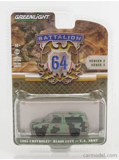   Greenlight - Chevrolet M1009 Cucv Us Army 1985 Military Camouflage
