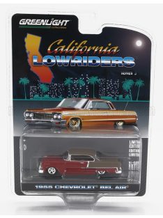 Greenlight - CHEVROLET BEL AIR 1955 RED BROWN