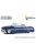 Greenlight - 1:64 Mercury Eight Chopped Top Convertible 1950 - Dark Blue Metallic with Light Blue Pinstripes and White Top - California Lowriders Series 4 - GREENLIGHT