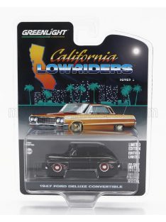 Greenlight - FORD USA DELUXE CABRIOLET LOWRIDER 1947 BLACK