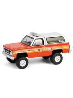   Greenlight - GMC JIMMY FDNY FIRE ENGINE NEW YORK 1987 RED WHITE